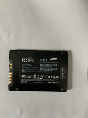 Samsung ssd 250gb - ssd, 850