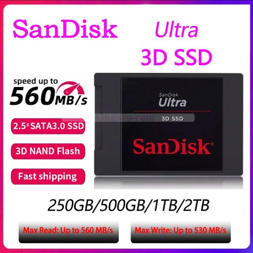 Sandisk ultra ssd - sandisk, 3d