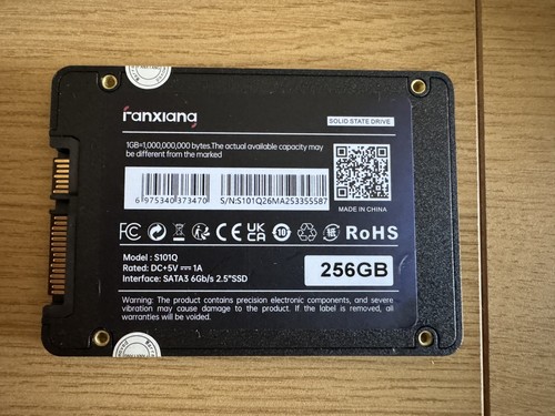 Fanxiang 256gb sata ssd - 256gb,