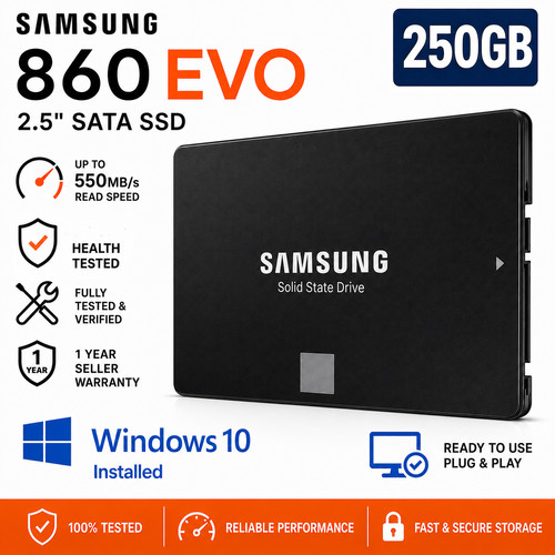 Samsung 860 evo 250 5 - 860,