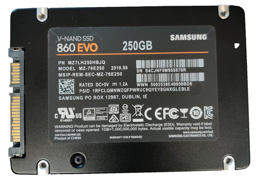 Samsung 860 evo - samsung,
