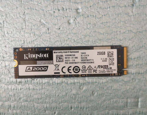 Kingston a2000 250 - 250, m.2